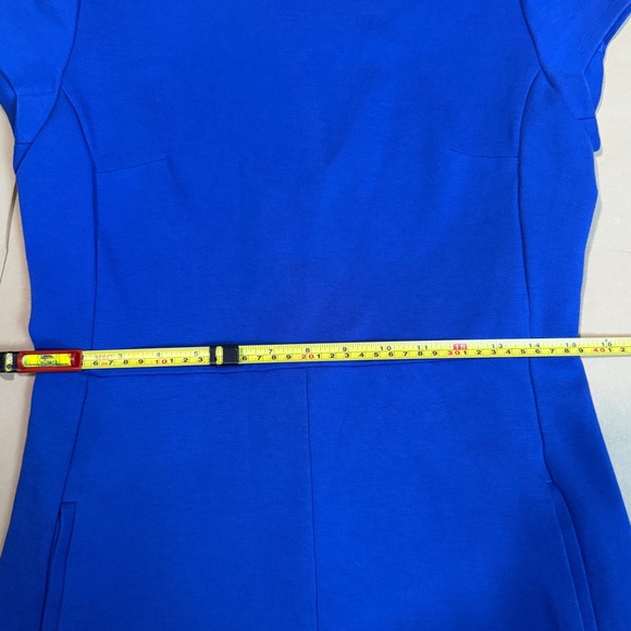 Tyler Boe Sheath Dress - Cobalt Blue Career / Cocktail Dress‎ - Size 4 - Picture 5 of 8